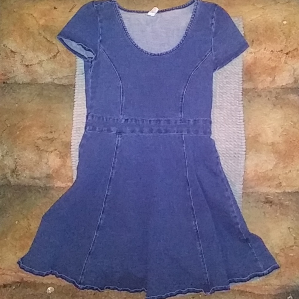 Blue jean dress
